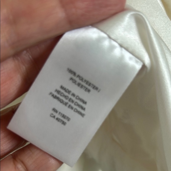 Nina Leonard Ivory Faux Fur Jacket - Picture 5 of 9